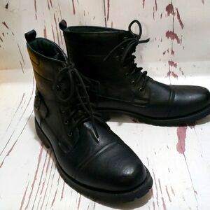 Polar Fox 13 black combar motor mens boots